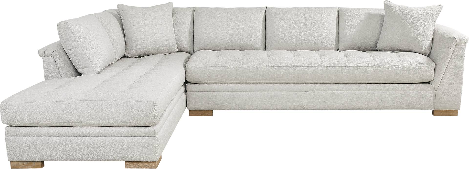 2 pc left arm chaise xl sectional