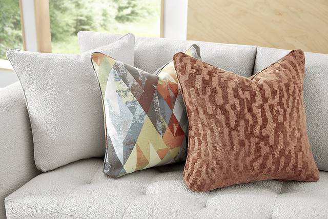 Harper Gray 5 Pc Sectional Living Room - Thumbnail - Image 5