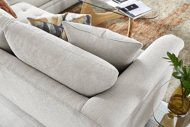 Harper Gray 5 Pc Sectional Living Room - Thumbnail - Image 7
