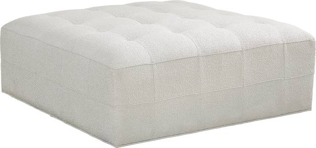 Harper Gray Cocktail Ottoman - Thumbnail - Image 1