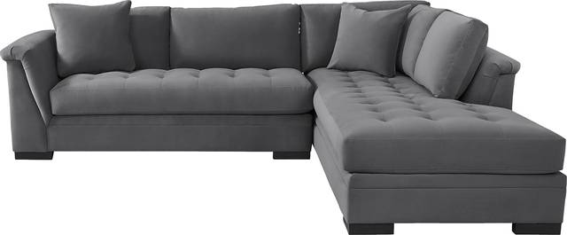Harper Steel 2 Pc Sectional - Thumbnail - Image 1