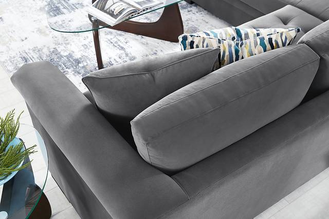 Harper Steel 5 Pc Sectional Living Room - Thumbnail - Image 7