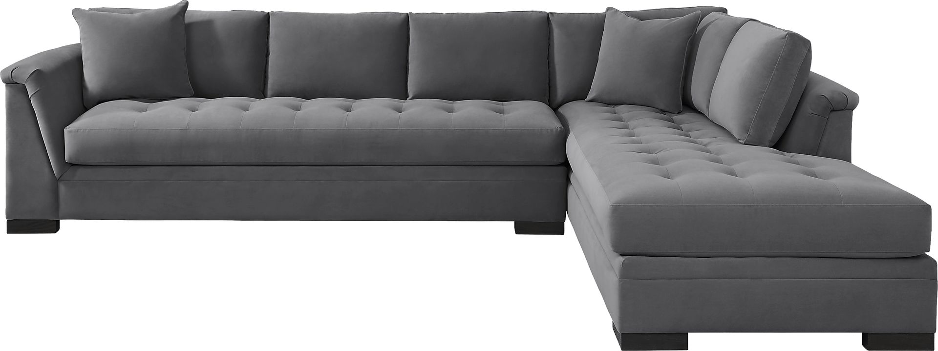 Harper Steel 2 Pc XL Sectional - Image 1