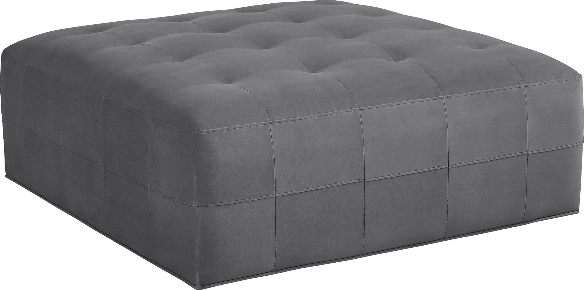 Harper Steel Cocktail Ottoman - Image 1