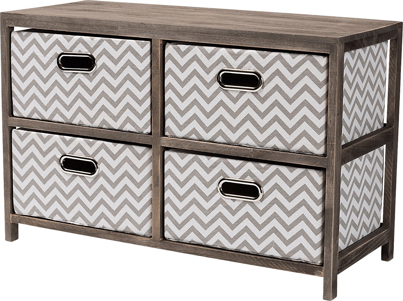 Harpercolins Gray 4 Basket Storage Unit Rooms To Go