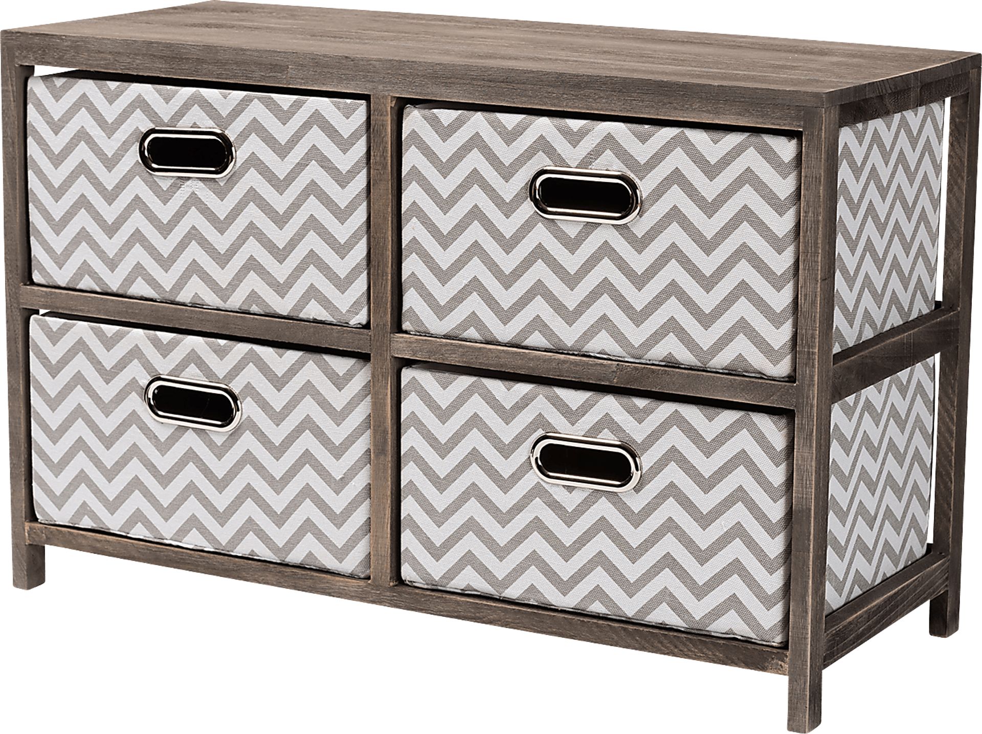 Harpercolins Gray Storage Cabinet - Image 1
