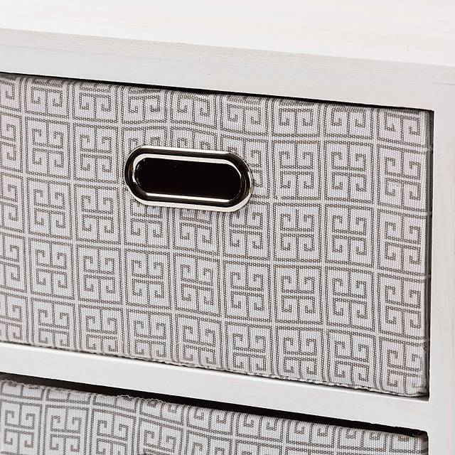 Harpercolins White 4 Basket Storage Unit - Thumbnail - Image 5