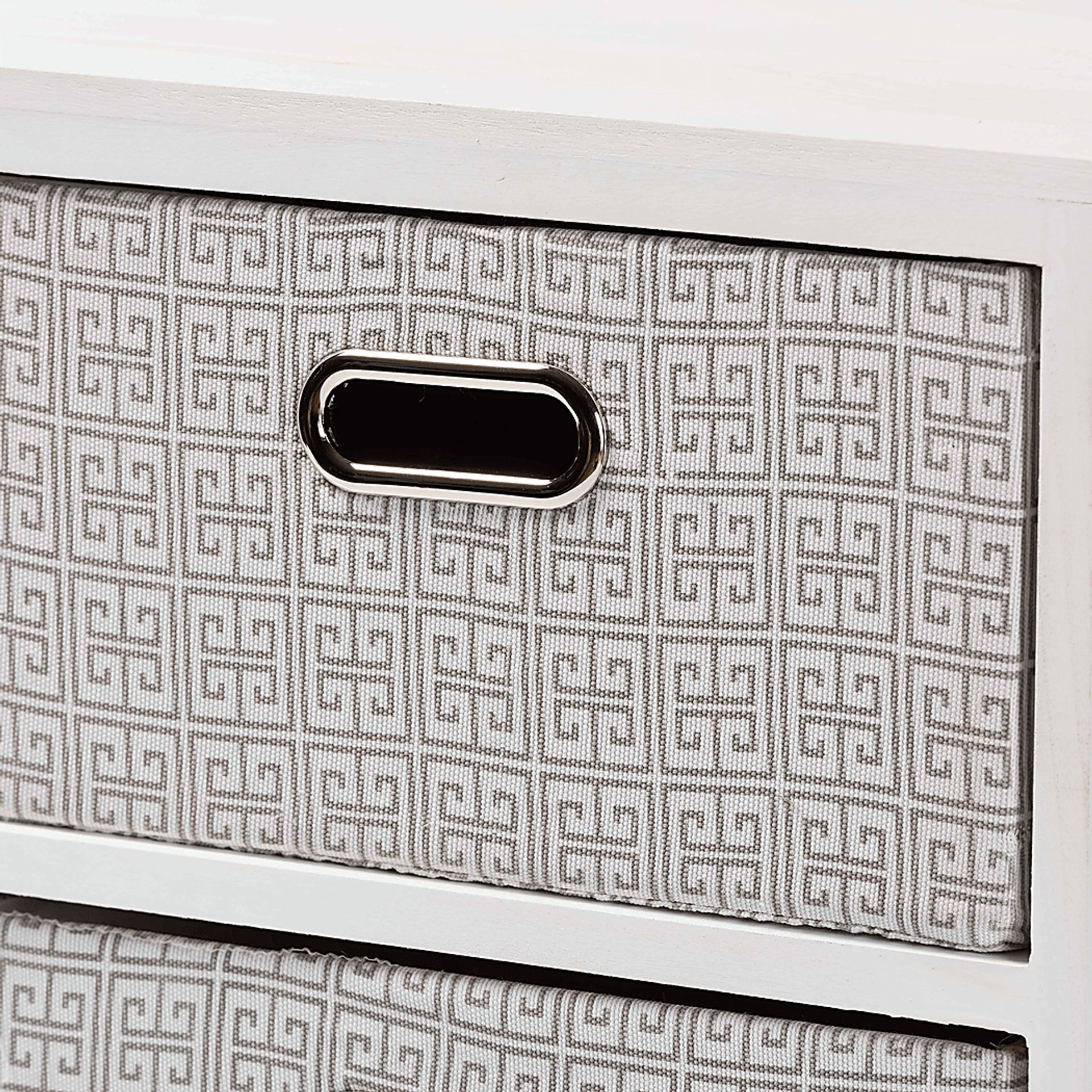 Harpercolins White 4 Basket Storage Unit - Image 5