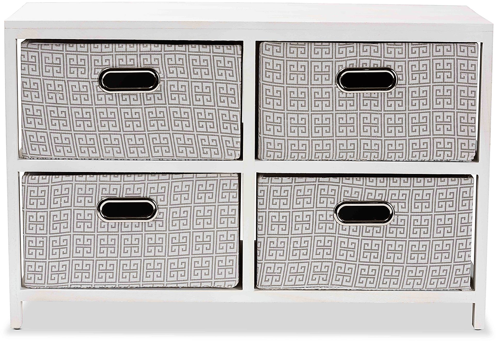 Harpercolins White 4 Basket Storage Unit - Image 7