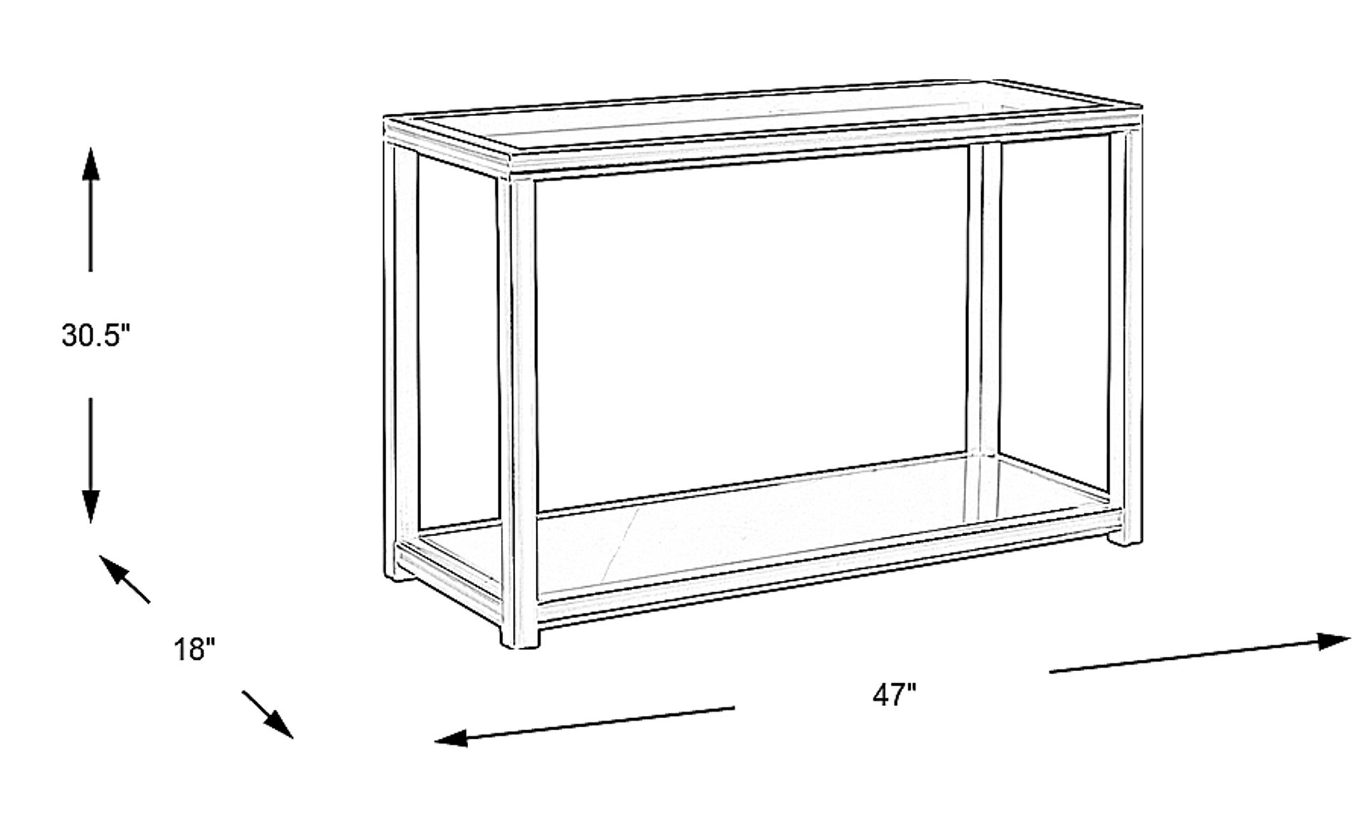Dimension Image. Please refer to the Dimension Tab on this page for dimension details.