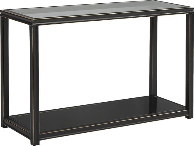 Harperdale Black Sofa Table - Thumbnail - Image 1