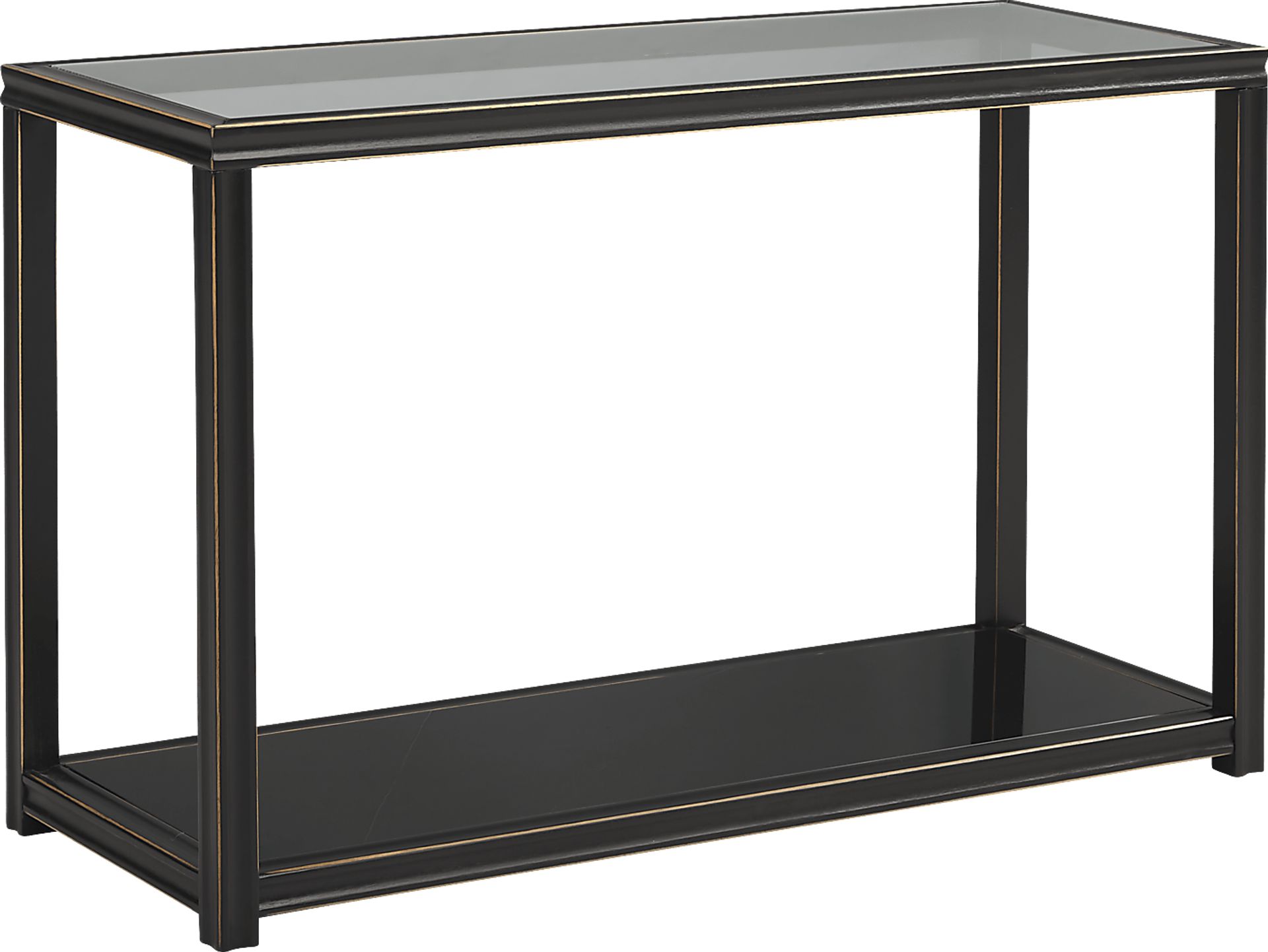 Harperdale Black Sofa Table - Image 1