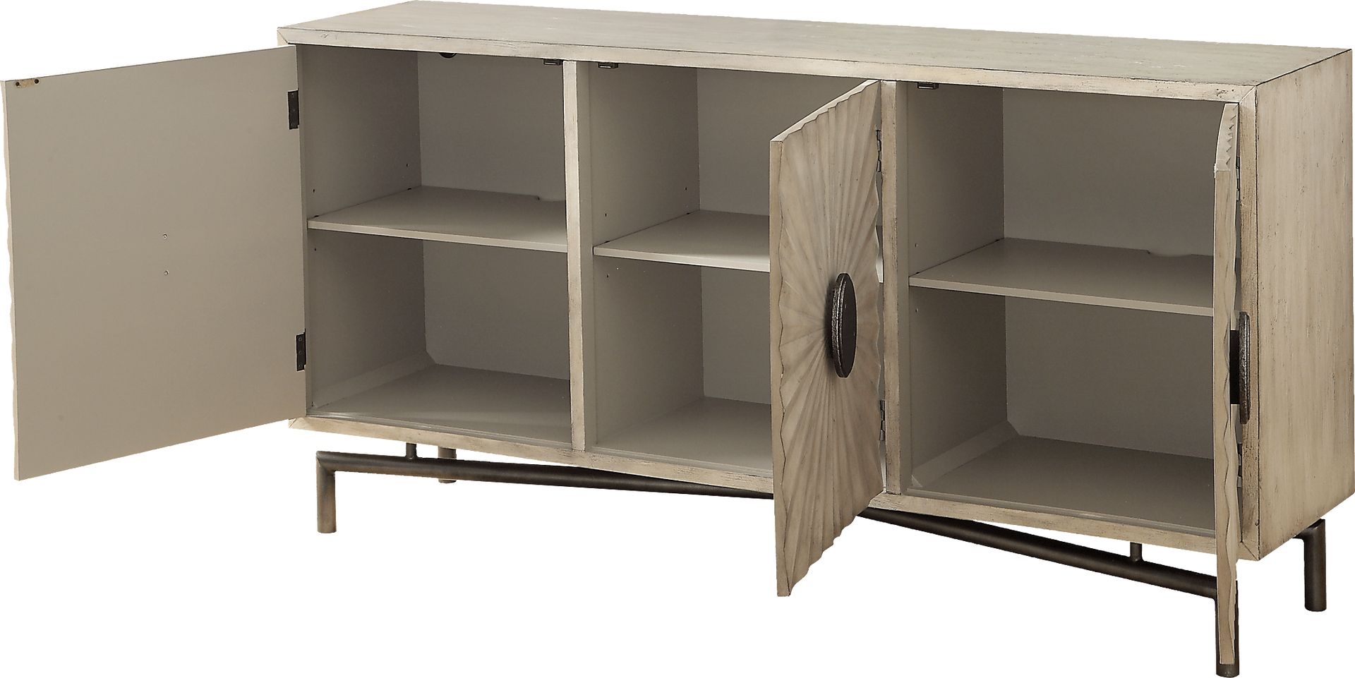 Harpeth Beige Credenza - Image 3