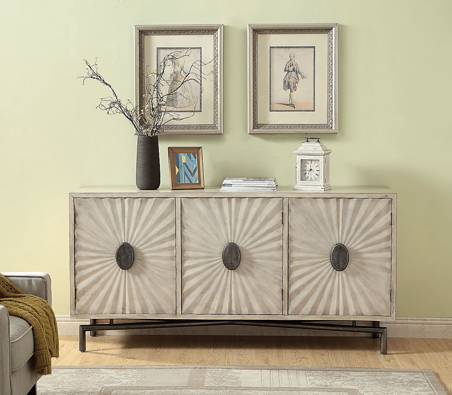 Harpeth Beige Credenza - Image 5
