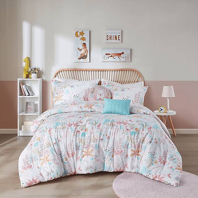 Harratt Blush Twin Comforter Set - Thumbnail - Image 14