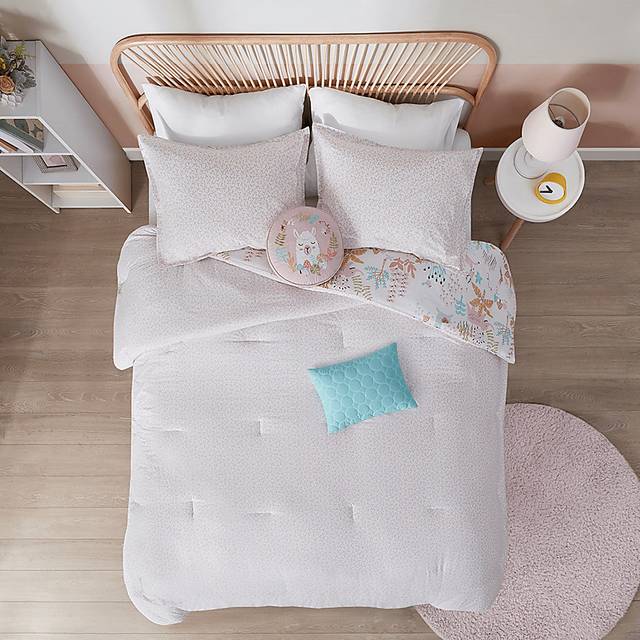 Harratt Blush Twin Comforter Set - Thumbnail - Image 19