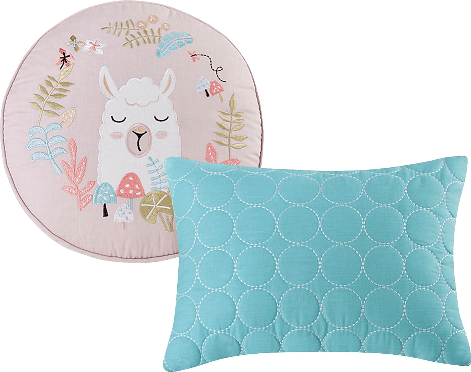 Harratt Blush Twin Comforter Set - Image 4
