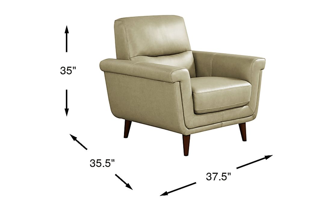 Harrington Park Leather Chair