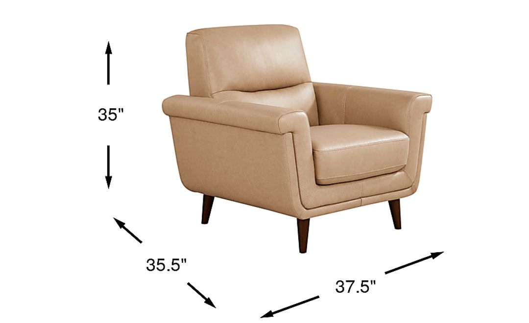 Harrington Park Leather Chair