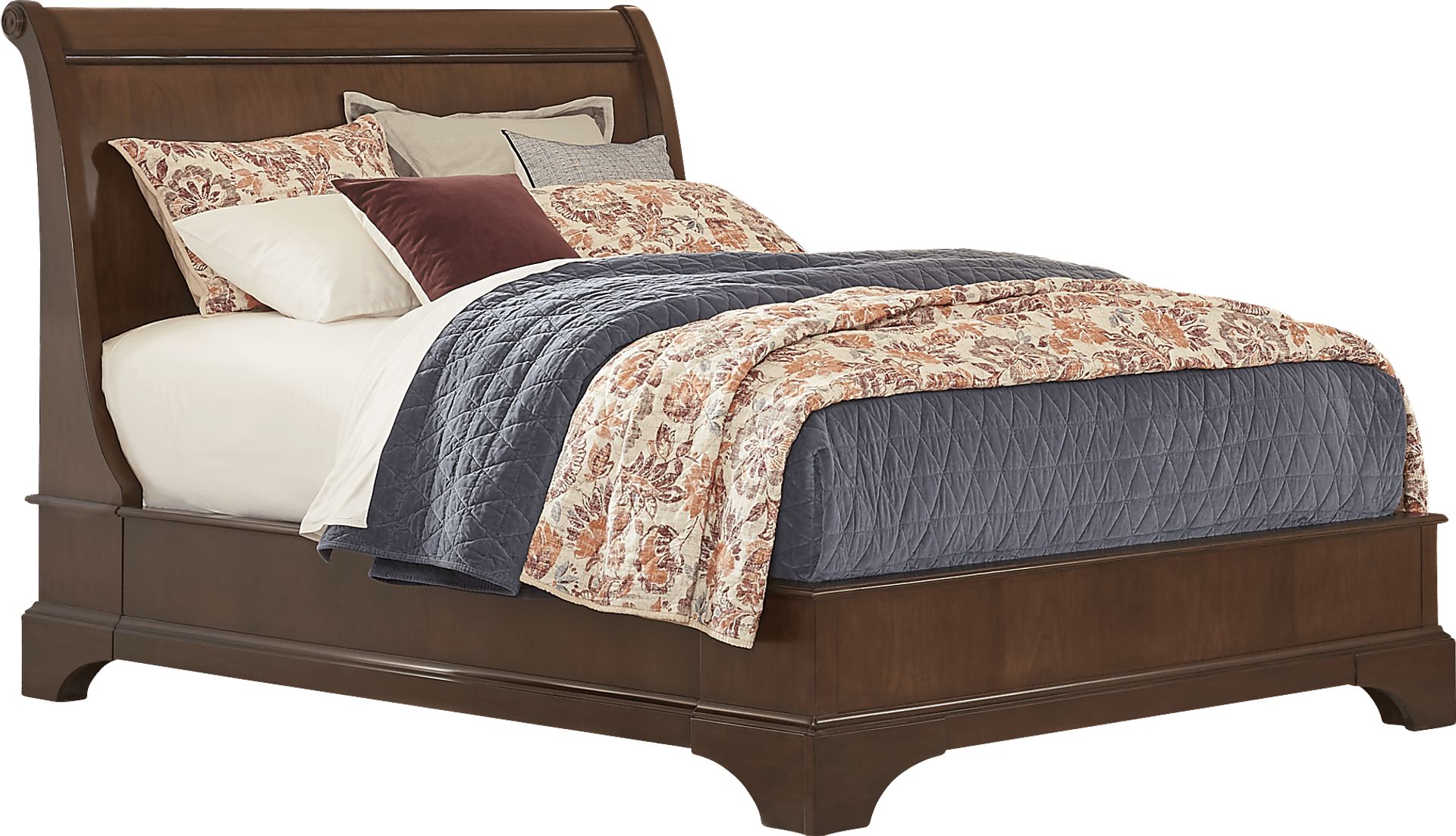 Harrington Place Cherry 3 Pc Queen Bed - Image 1