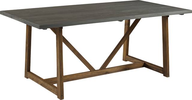 Harrisgill Gray Dining Table - Thumbnail - Image 1