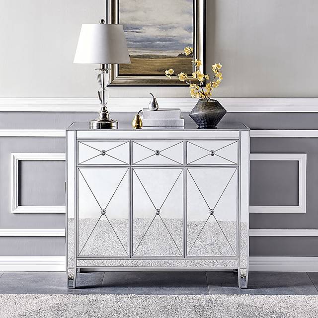 Harrisglen Silver Accent Cabinet - Thumbnail - Image 3