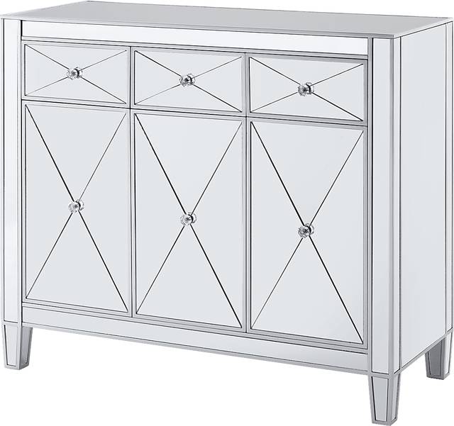 Harrisglen Silver Accent Cabinet - Thumbnail - Image 1