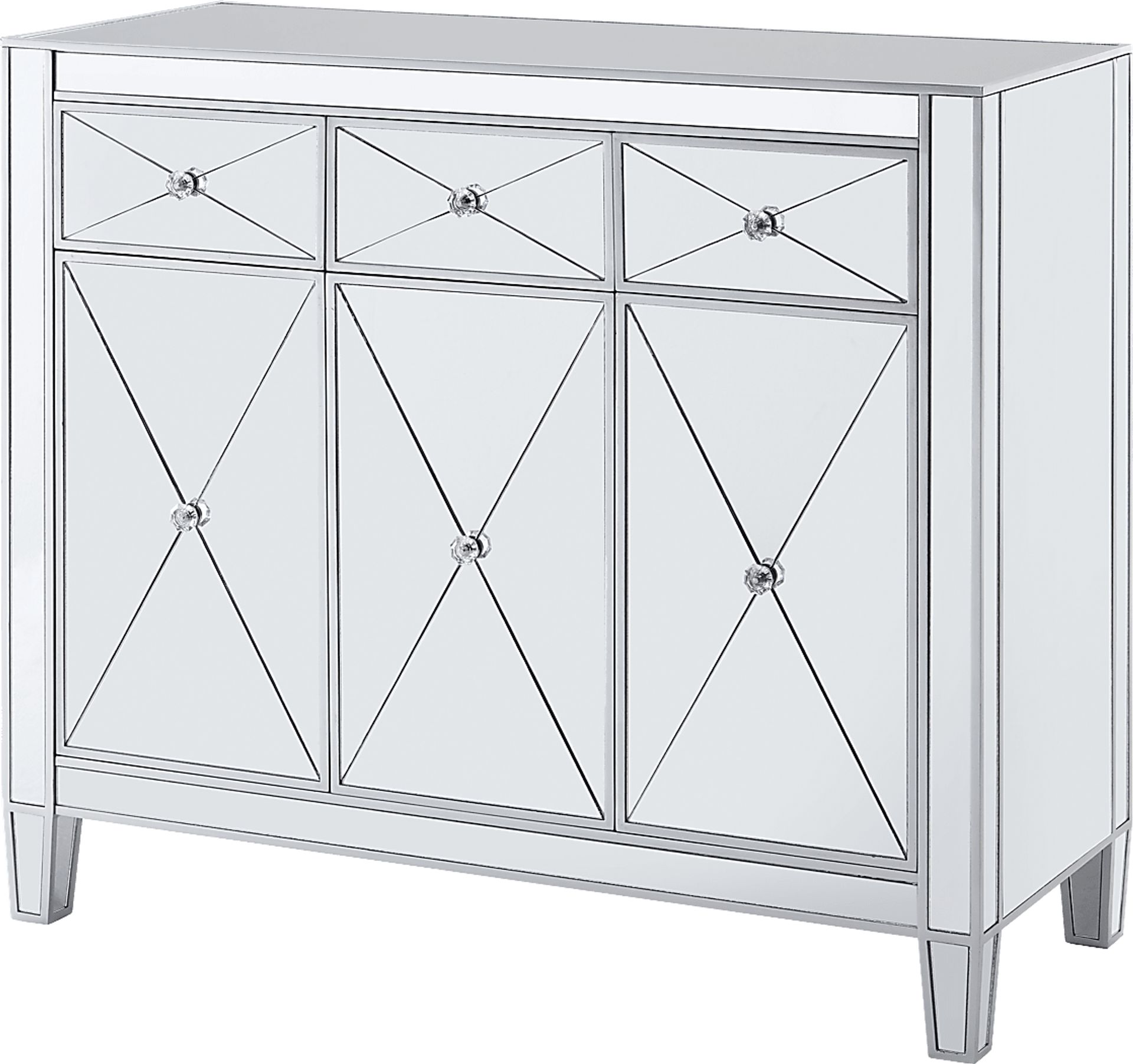 Harrisglen Silver Accent Cabinet - Image 1