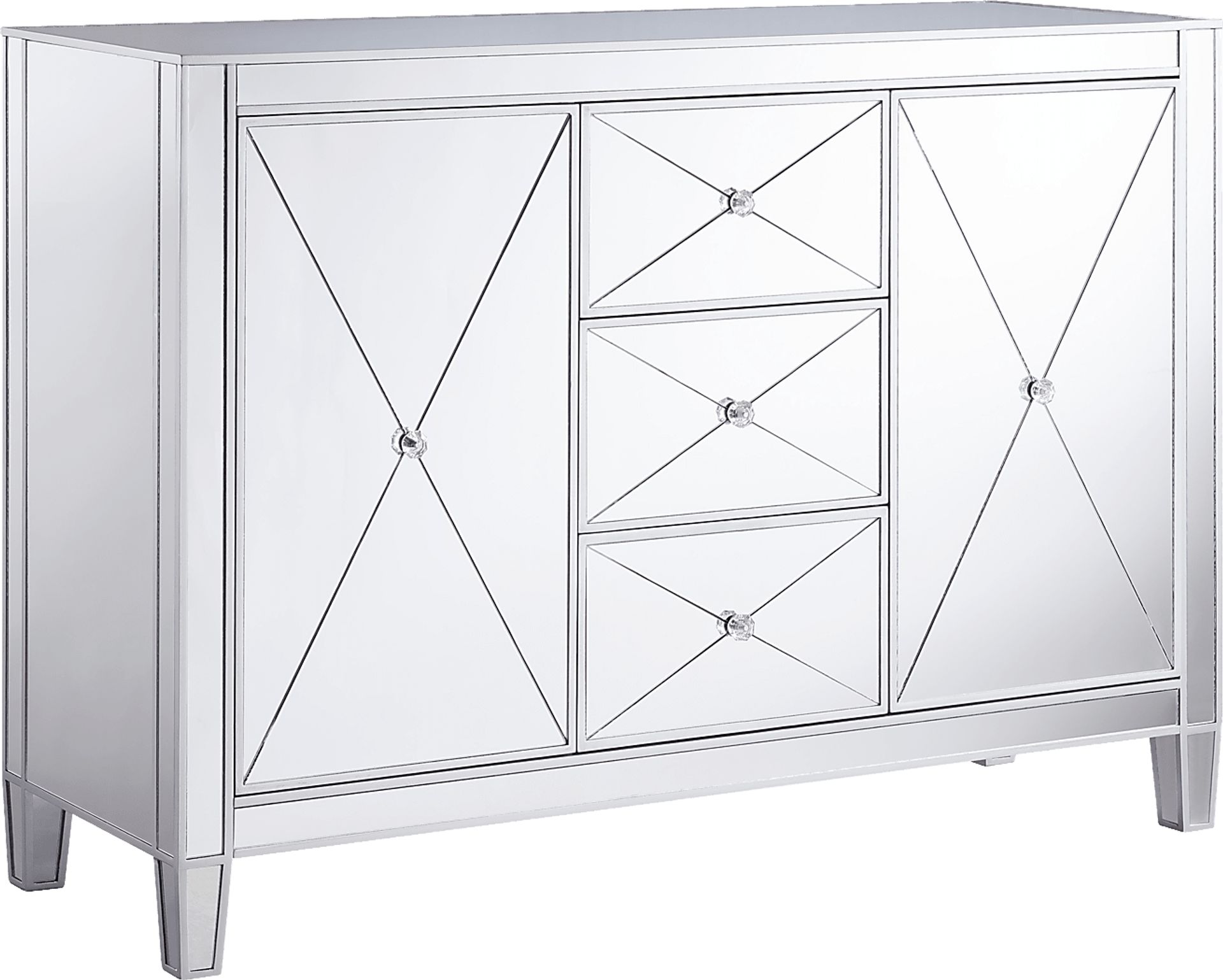 Harrisglen Silver Large Accent Cabinet - Image 1