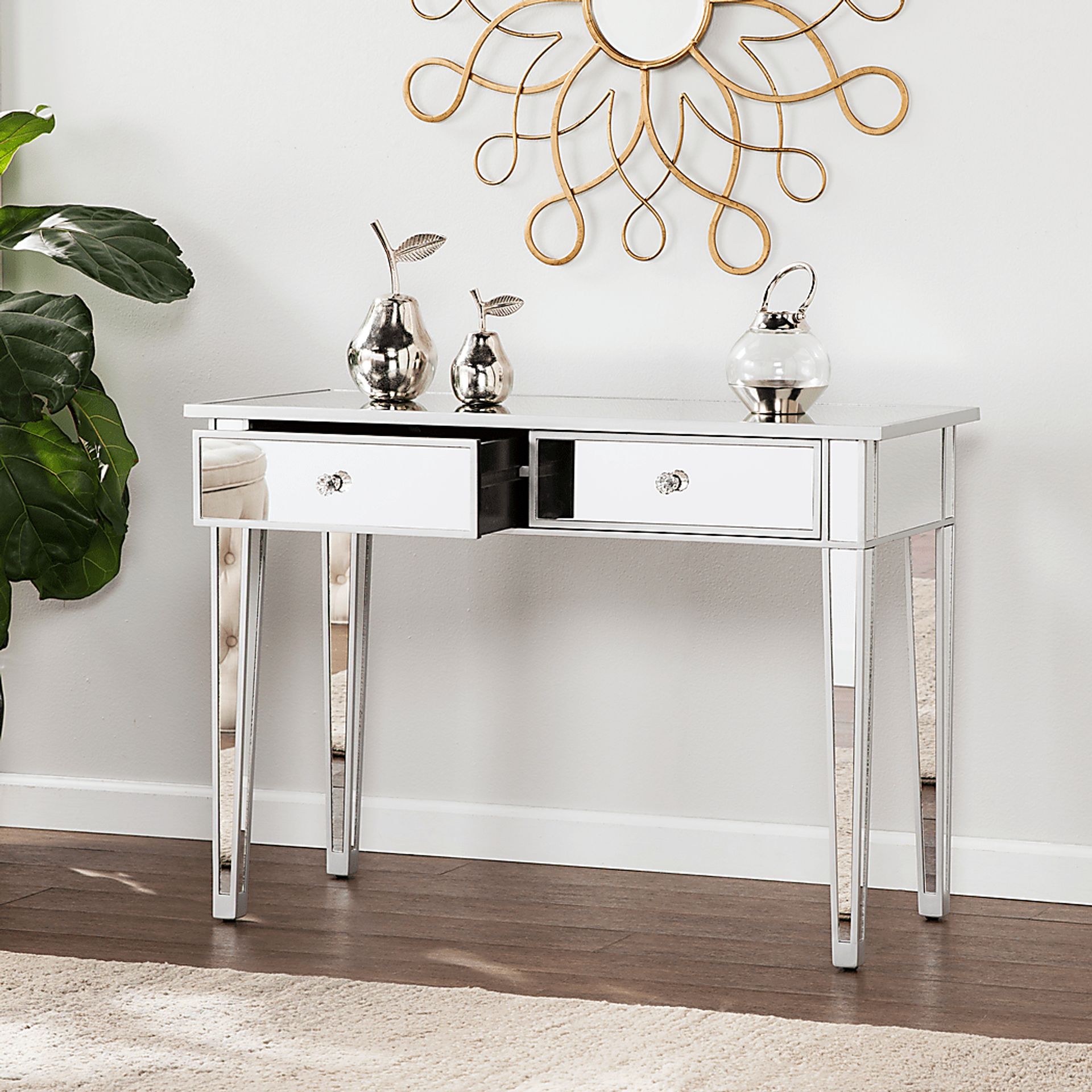 Harrisglenn Silver Sofa Table - Image 2
