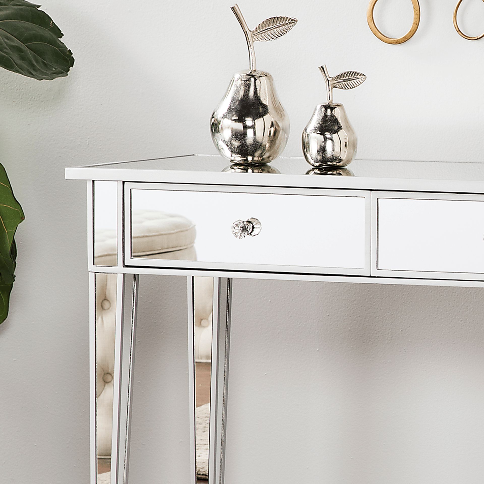 Harrisglenn Silver Sofa Table - Image 3
