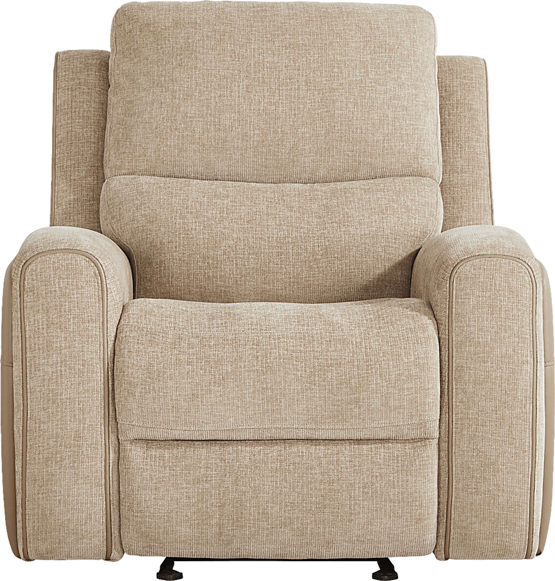 Harrison Beige Glider Recliner - Image 2