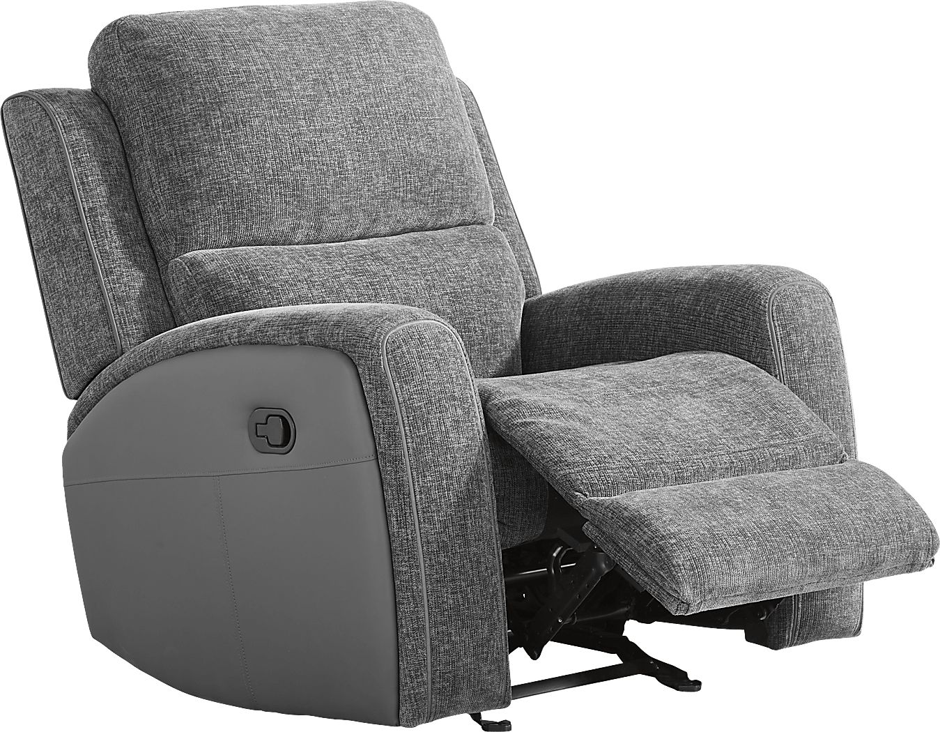 Harrison Charcoal Glider Recliner
