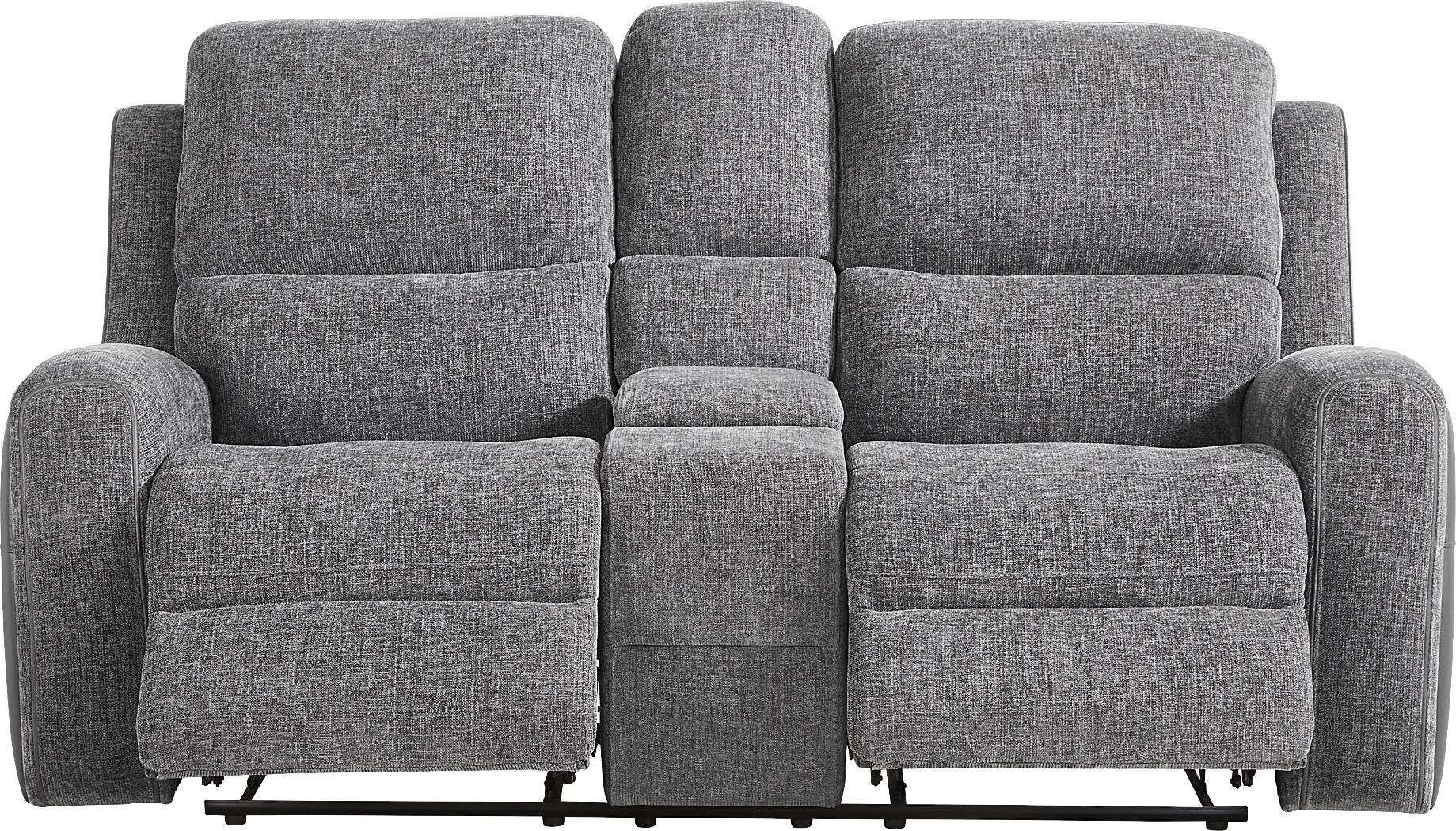 Harrison Charcoal Reclining Loveseat