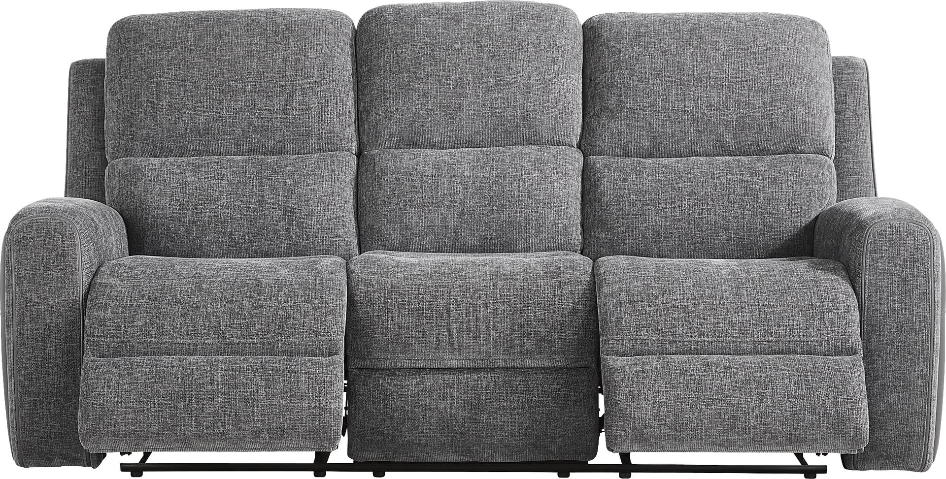 Harrison Charcoal Reclining Sofa - Image 1