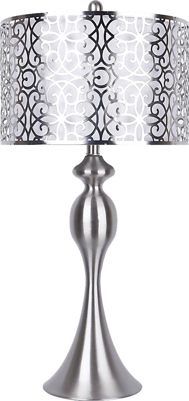 Harrison Club Nickel Table Lamp - Thumbnail - Image 1