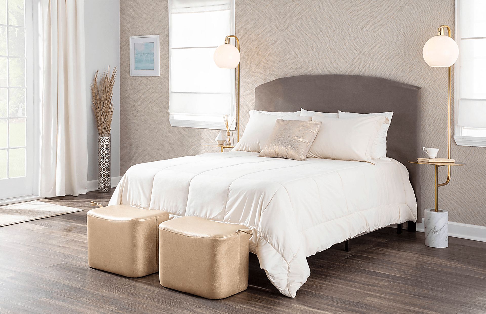 Harrogate Gold Floor Lamp - Image 11
