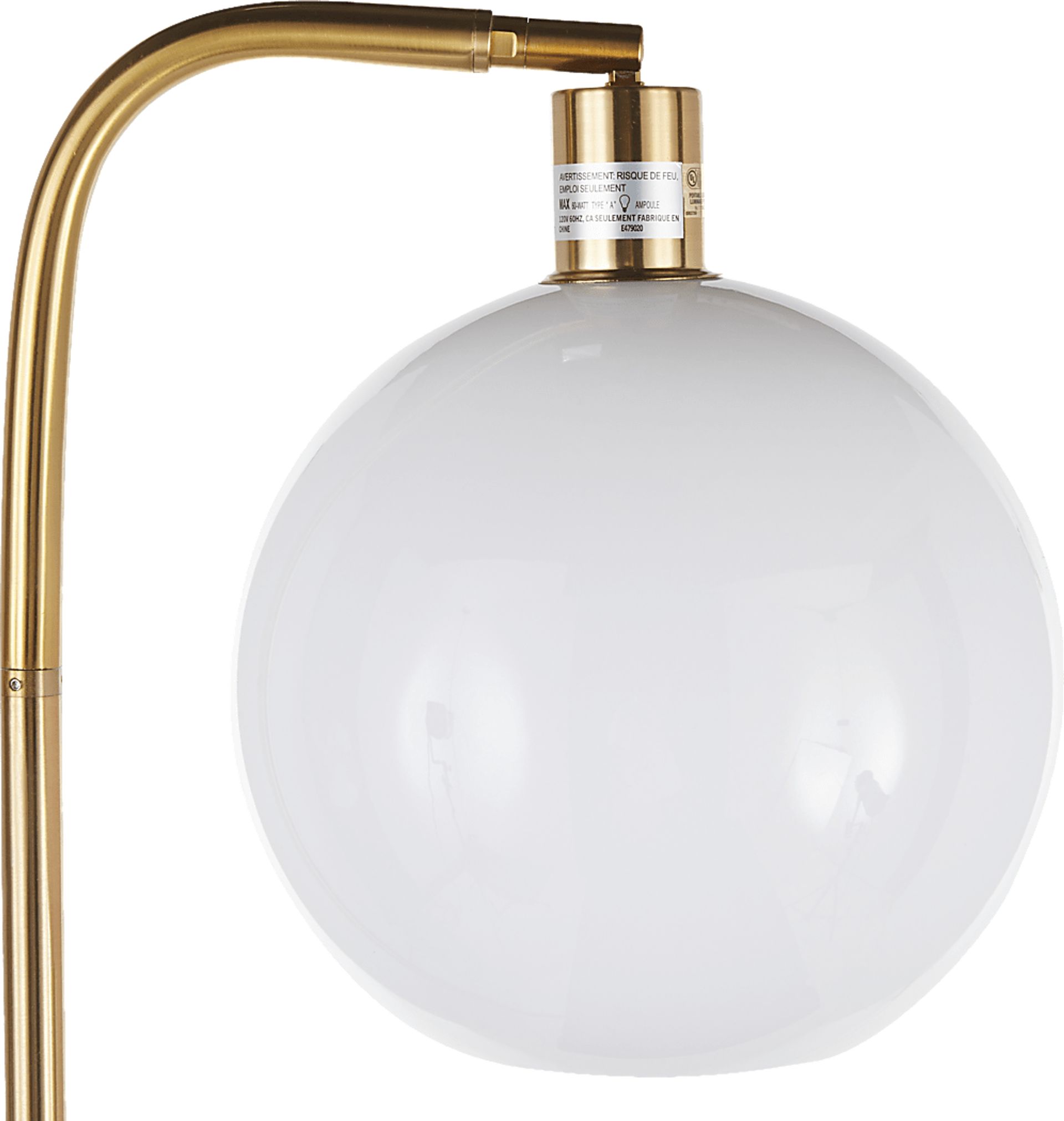 Harrogate Gold Floor Lamp - Image 7