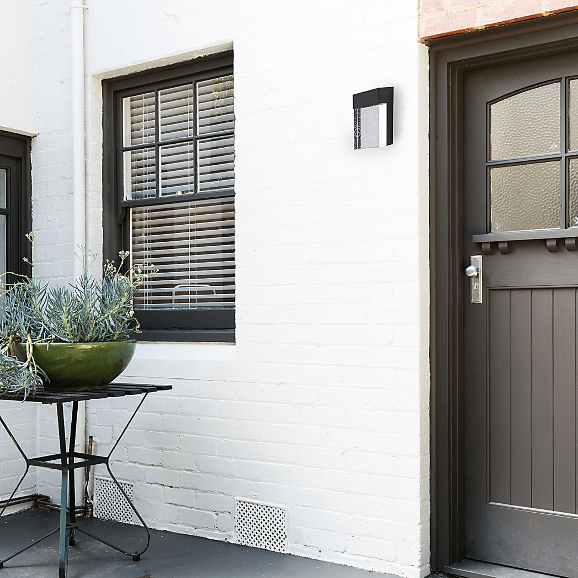 Harrow Street Black Small Outdoor Sconce - Image 6