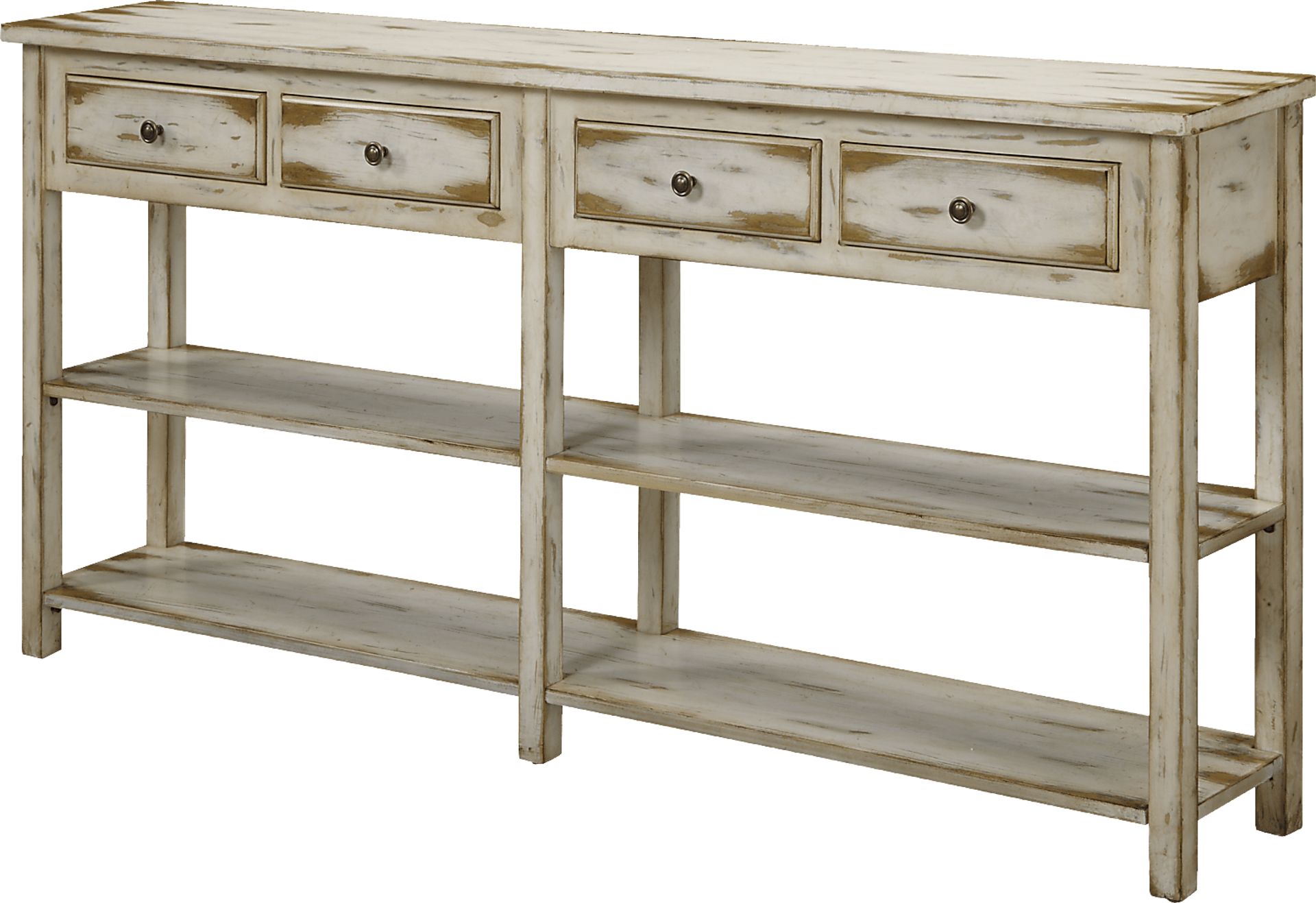 Harrowgrove Ivory Sofa Table - Image 1