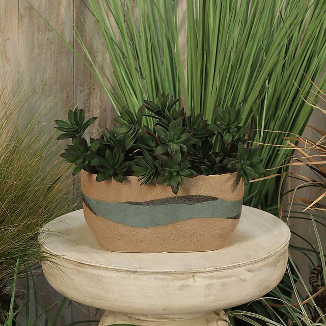 Harrvill Brown Planter - Thumbnail - Image 2