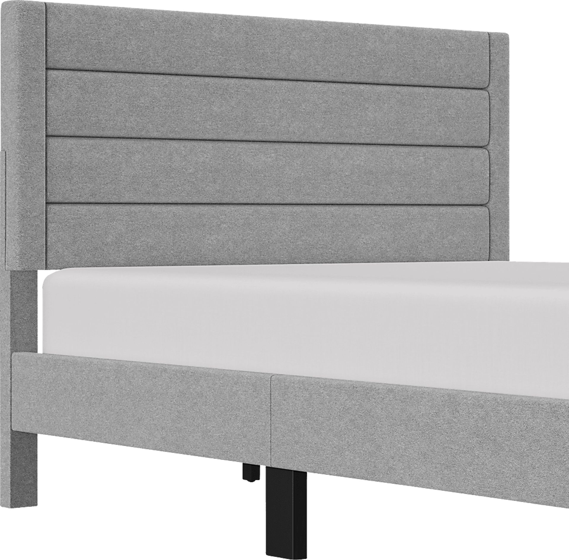 Harrye Light Gray King Bed - Image 11