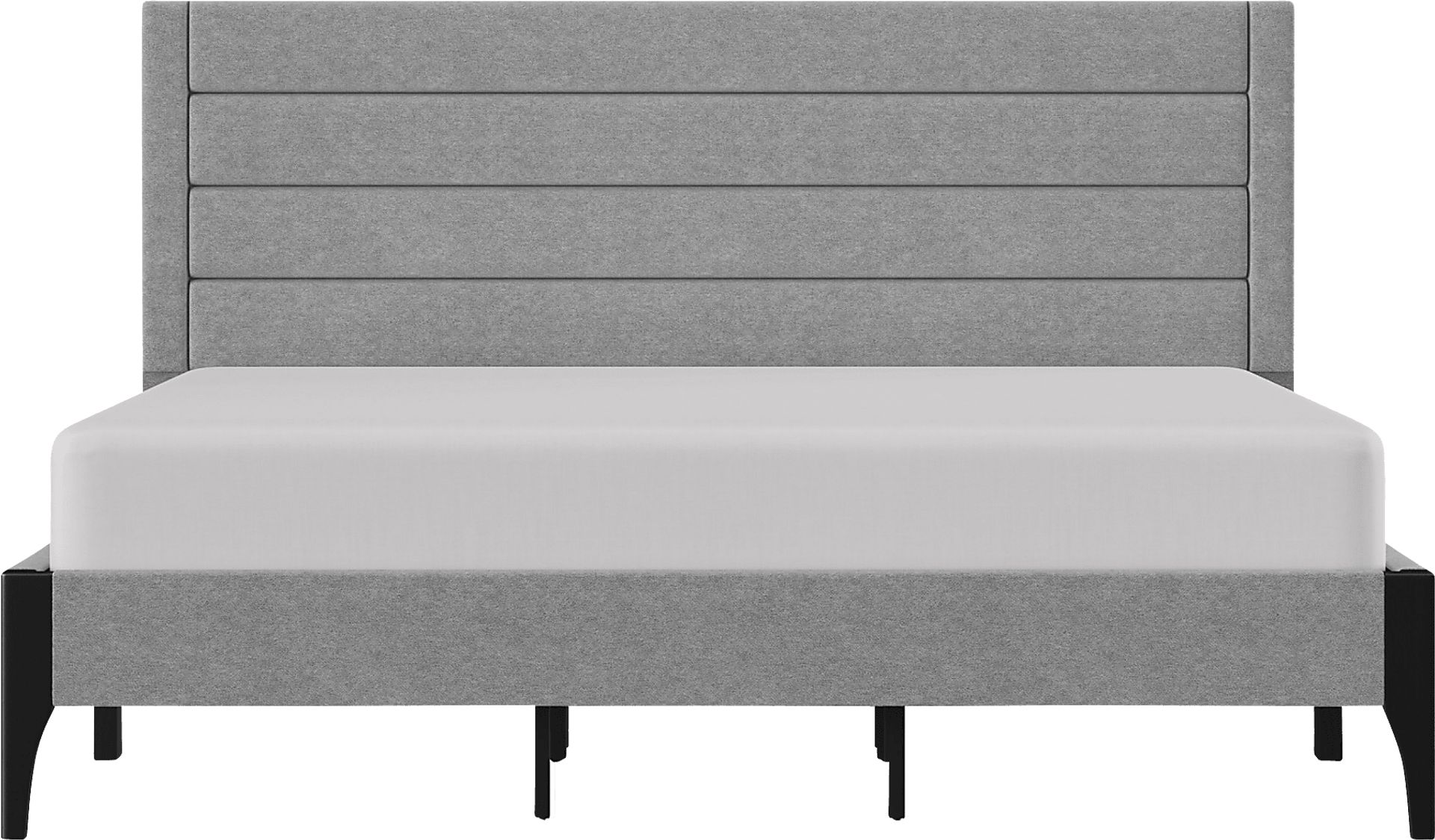 Harrye Light Gray King Bed - Image 2
