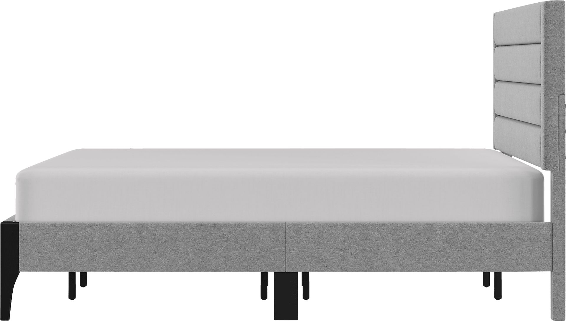 Harrye Light Gray King Bed - Image 8