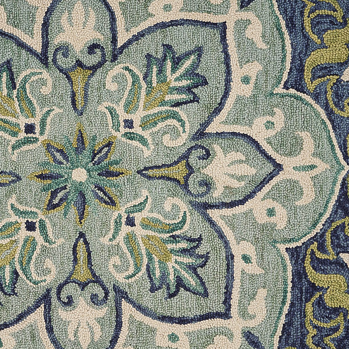 Harst Blue Rug | Rooms to Go