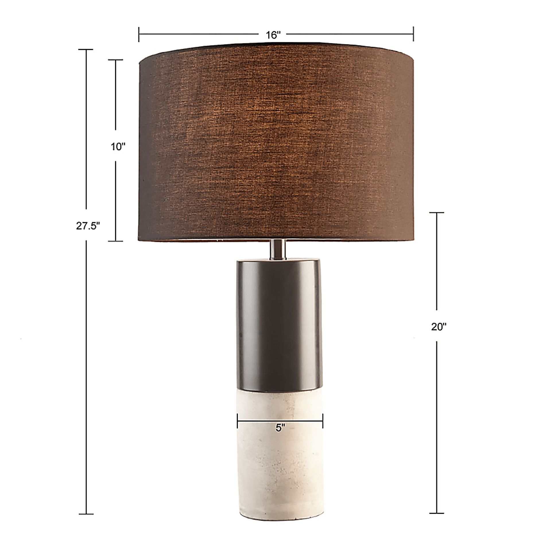 Hart Post Black Lamp - Image 7