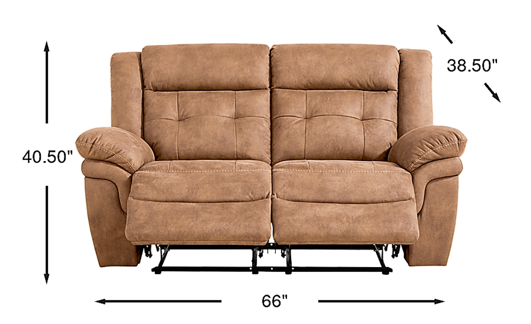 Hartford Non-Power Reclining Loveseat