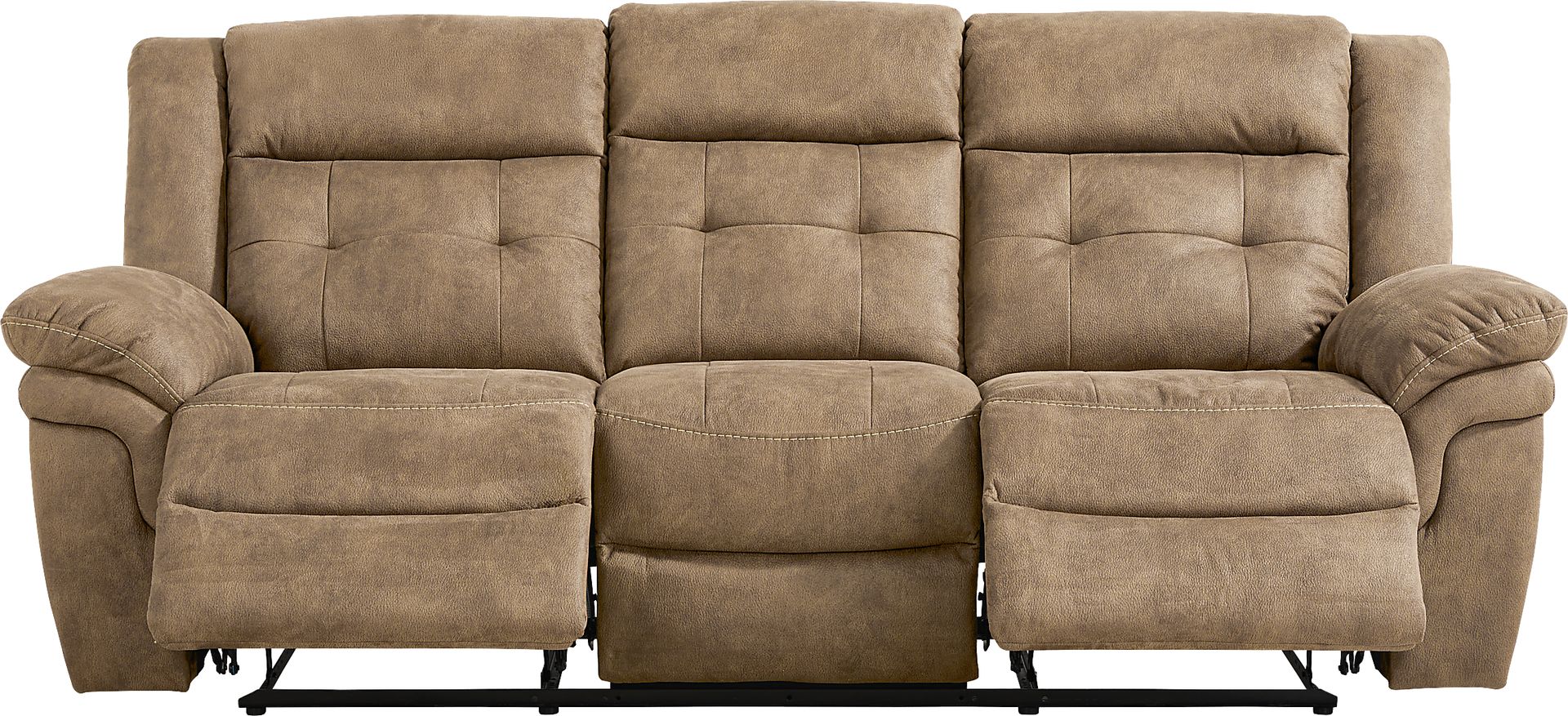 Hartford Brown Reclining Sofa - Image 1