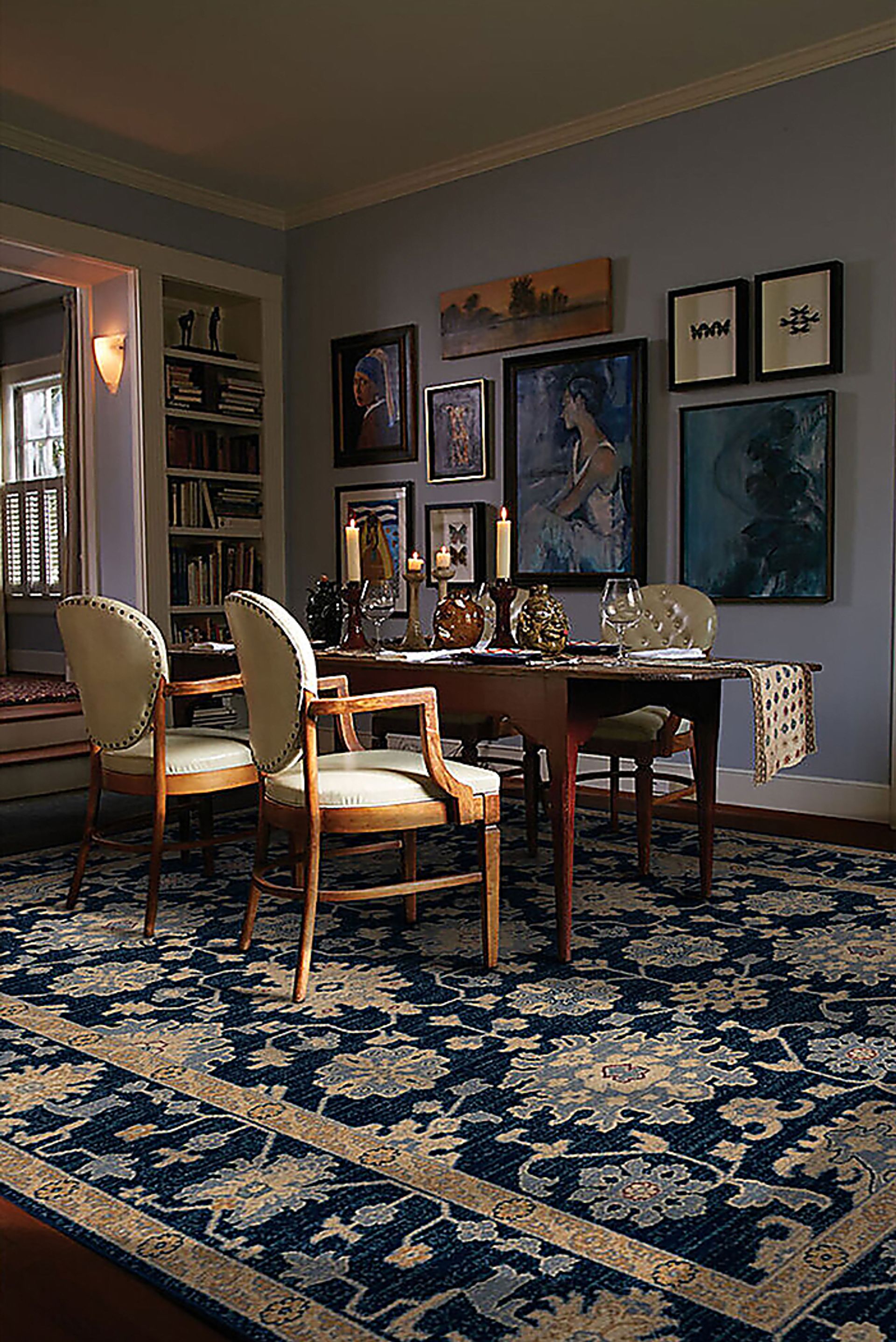 Hartgar Navy 6'7 x 9'10 Rug - Image 2