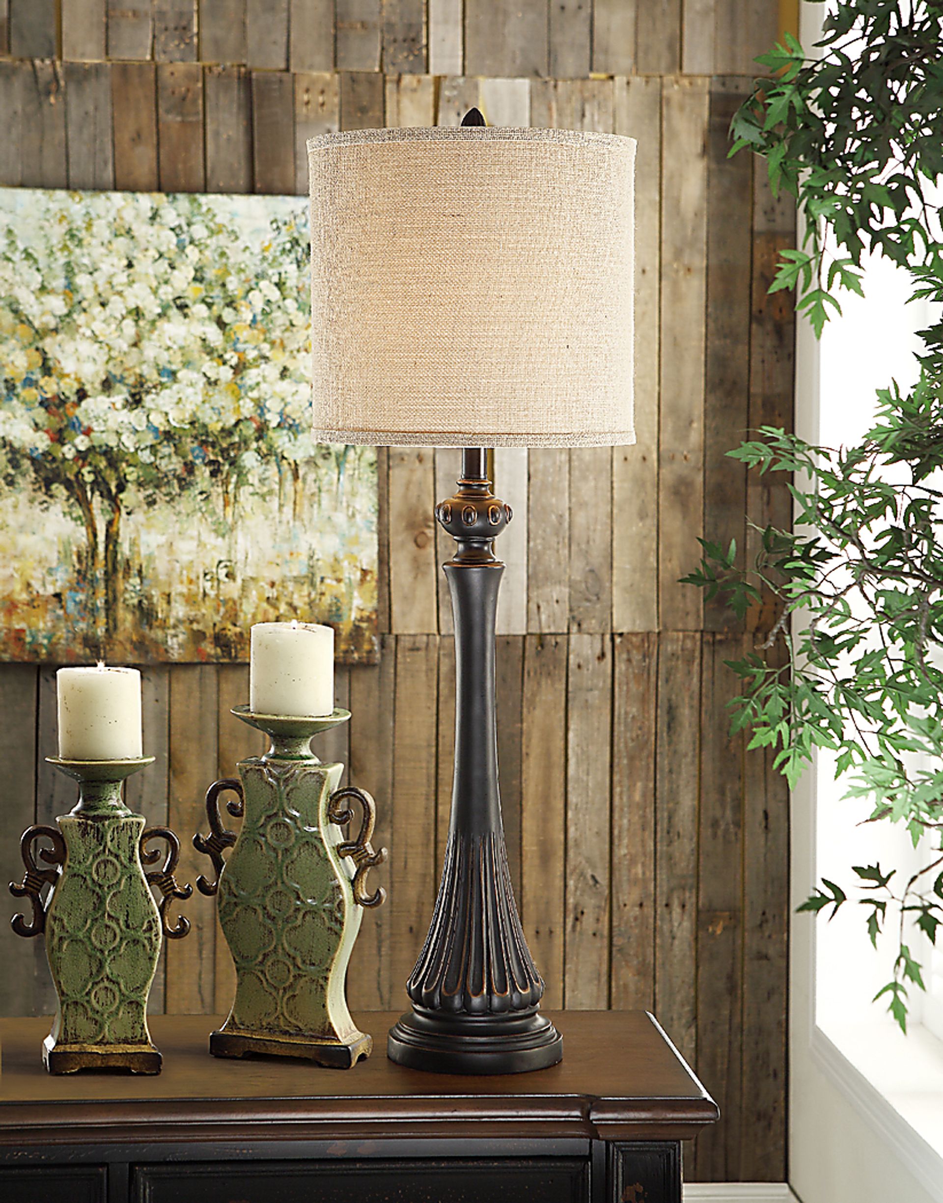 Harthom Valley Bronze Set of 2 Lamps - Image 2